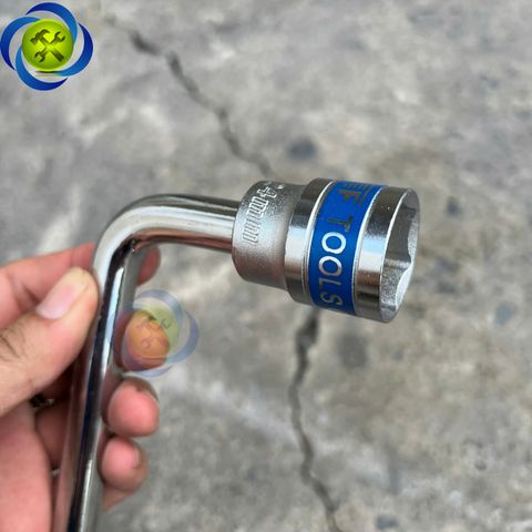 Bộ tuýp 10 chi tiết VND3320-2 ( 8mm - 24mm ) cần chữ L hộp nhựa