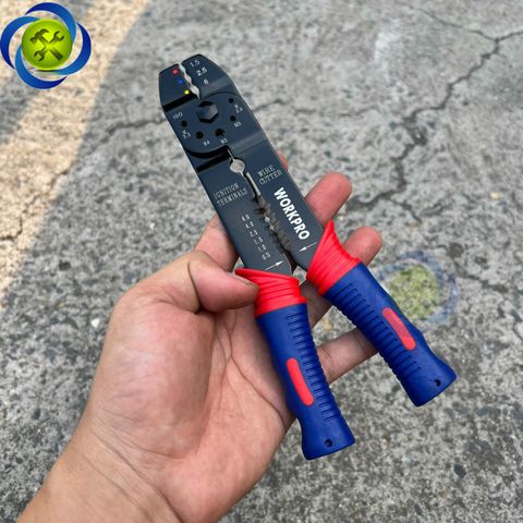 Kìm tuốt dây điện đa năng Workpro WP291001 dài 200mm