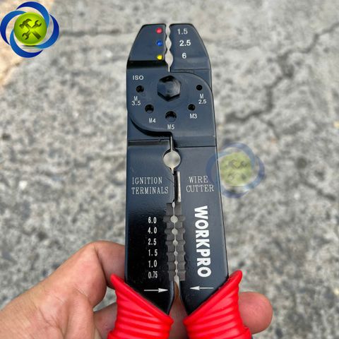 Kìm tuốt dây điện đa năng Workpro WP291001 dài 200mm