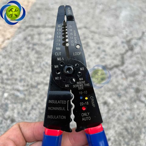 Kìm tuốt dây điện đa năng Workpro WP291003 dài 200mm