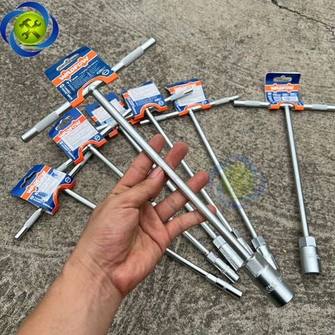 Tay vặn chữ T WADFOW WTH11XX các size từ 8 - 19mm kích thước tay cầm 185x300mm
