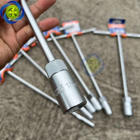 Tay vặn chữ T WADFOW WTH11XX các size từ 8 - 19mm kích thước tay cầm 185x300mm