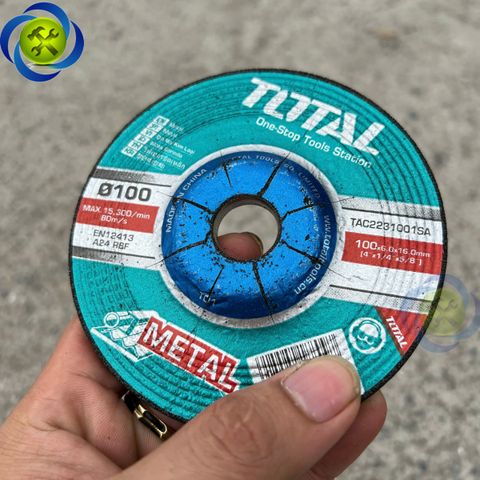 Đá mài 100mm Total TAC2231001SA kích thước 105 X 6.0 X 16mm