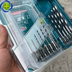 Bộ 12 mũi khoan kim loai đuôi lục giác Total TACSDL11206 (1mm-10mm)