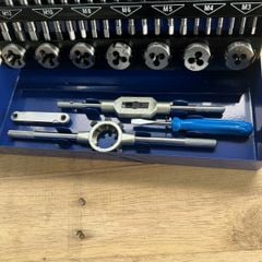 Bộ taro 32 chi tiết Workpro WP309008 (taro ren trong và ngoài M3-M12)