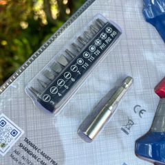 Máy bắn vít C-Mart W0016 sạc pin 3.6v có kèm mũi vít