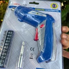 Máy bắn vít C-Mart W0016 sạc pin 3.6v có kèm mũi vít