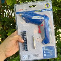 Máy bắn vít C-Mart W0016 sạc pin 3.6v có kèm mũi vít