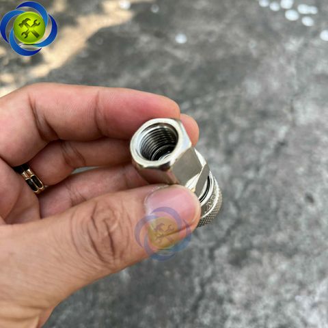 Đầu nối hơi ren trong 13mm WadFow WQP0973 (đầu cái) loại 1/4 PT