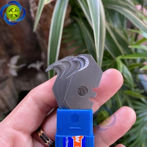 Bộ 10 Lưỡi Dao Móc 19X50Mm WADFOW WMK1K50
