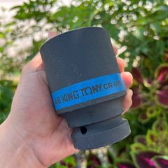 Tuýp 1 inch Kingtony 8435xx loại dài màu đen 6 cạnh (size lẻ 24-65mm) thép CR-MO