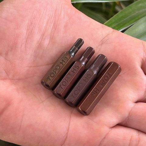 Mũi đóng lục giác TOP TBD-836Hxx dài 36mm thân 8mm các size lẻ (4-5-6-8mm)