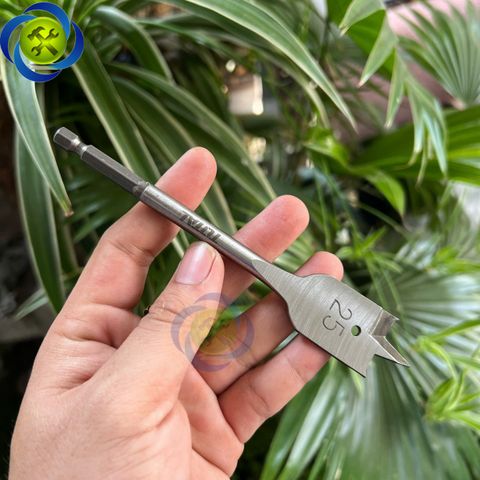 Bộ 12 mũi khoan gỗ đầu dẹp TOTAL TACSDL1201 (6-30mm)