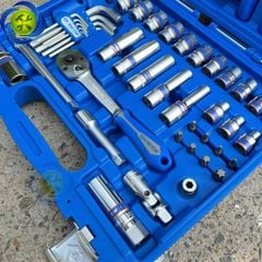Bộ dụng cụ 54 chi tiết Kingtony 3054MR (loai 3/8 Inch) tuýp 12 cạnh