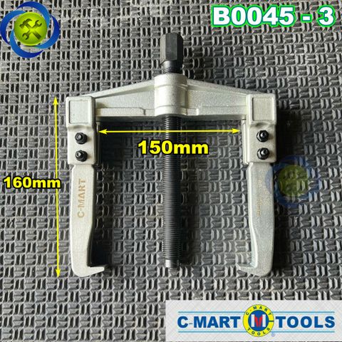 Cảo hai chấu ngang C-Mart B0045-3 kích thước 160x150mm