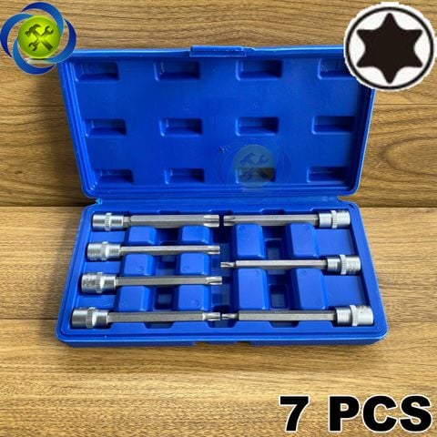 Bộ tuýp lục giác sao 3/8 dài 110mm BITUX MS-17667 T25-T60 (HM90120)