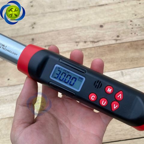 Cần siết lực điện tử 1/4 lực siết (1.5 - 30Nm) HITMAN VND8136-1