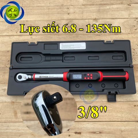 Cần siết lực điện tử 3/8 lực siết (6.8 - 135Nm) HITMAN VND8136-2