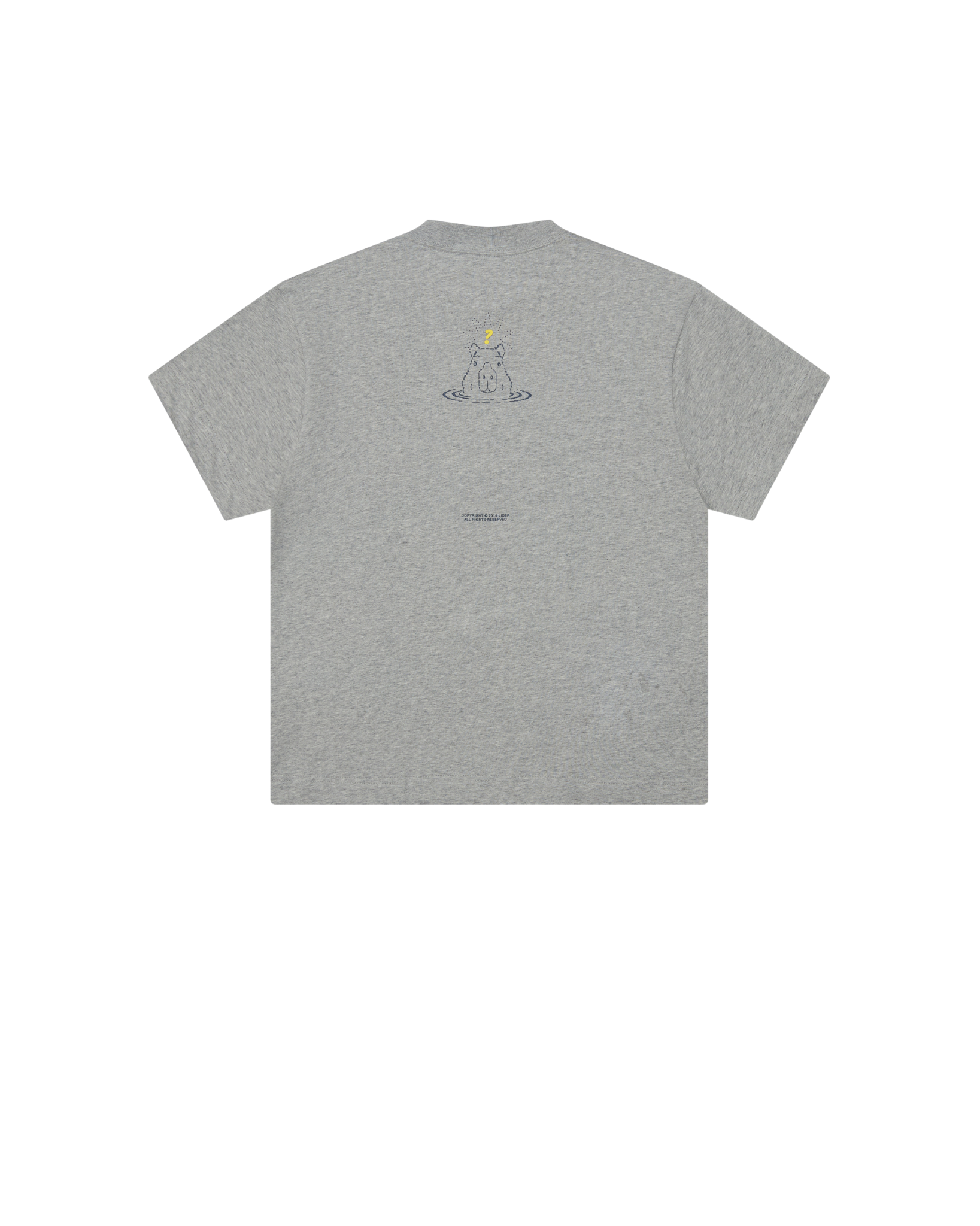  CAPYNOMNOM TEE - Noodle Grey 