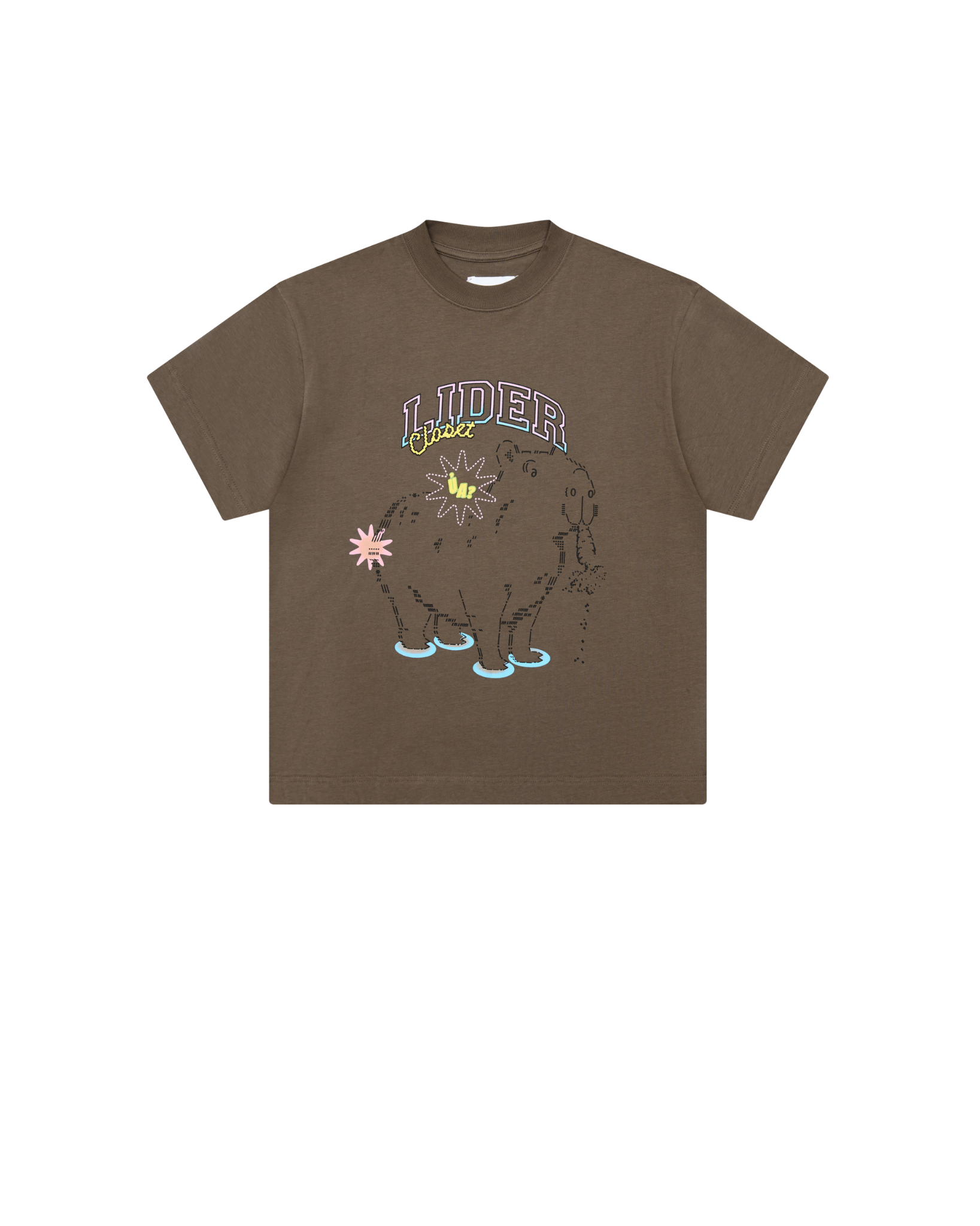 CAPYNOMNOM TEE - Brownie