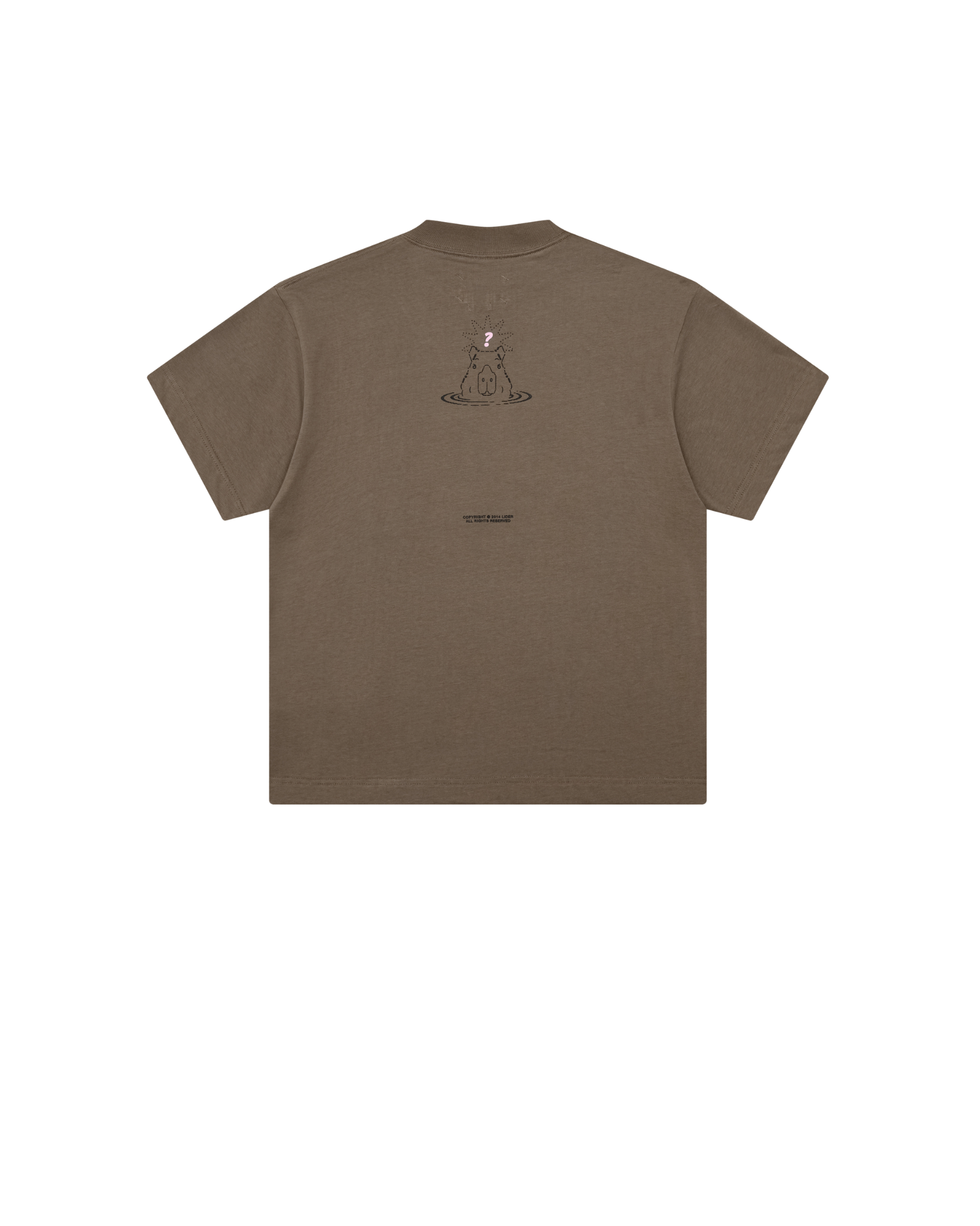  CAPYNOMNOM TEE - Brownie 