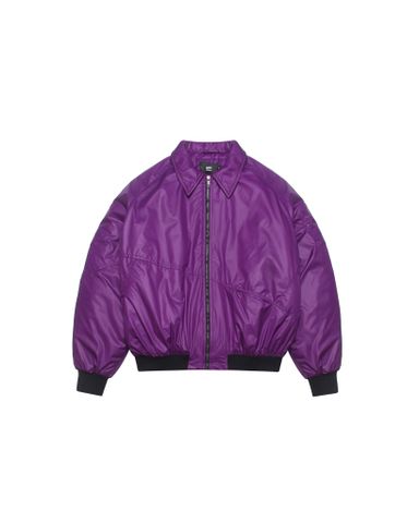  CALVIN BOMBER JACKET - Electric Purple 