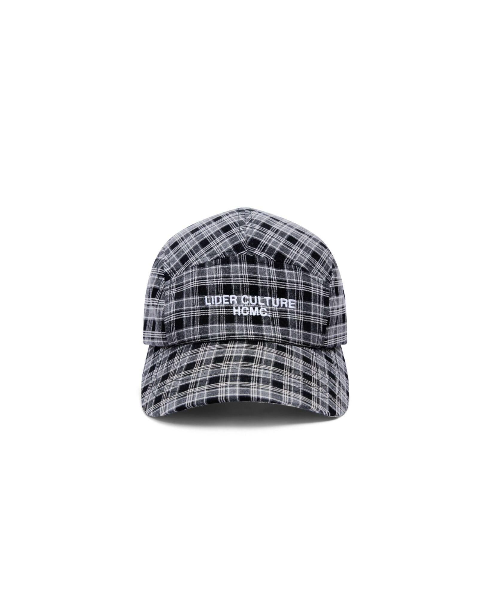 CAROLINE CAP - Checked Black