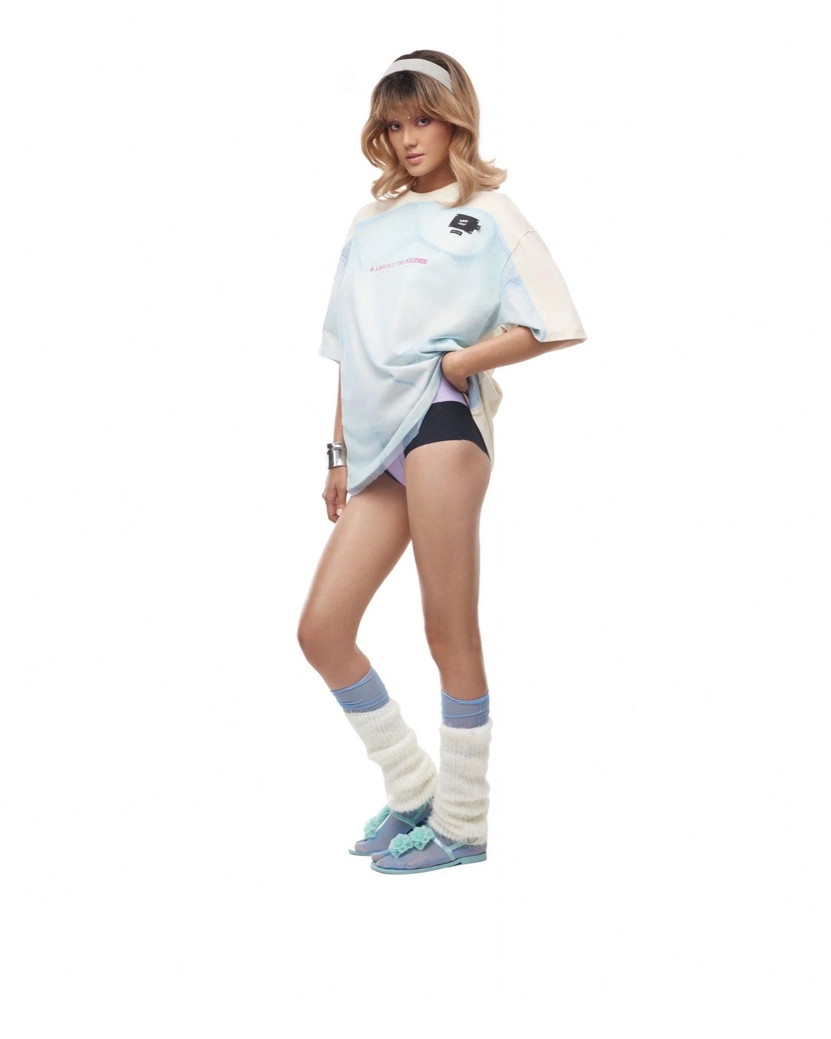  DOUBLUE BOXY TEE 