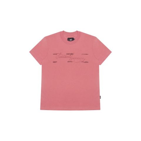  LOWKEY UNREAL TEE - Blush 