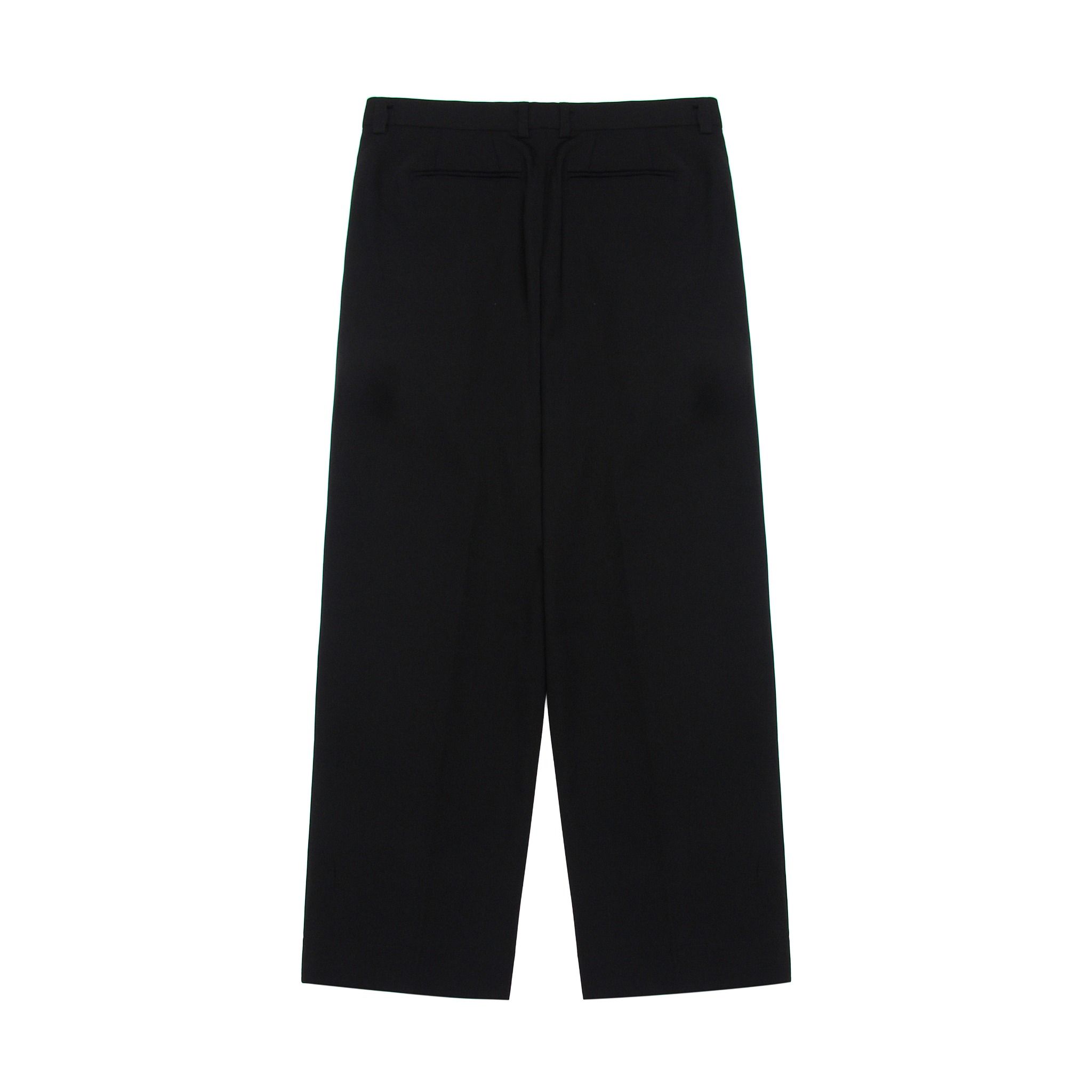 LIDER | EDDIE PANTS - Black - Quần Tây Nam Ống Rộng Trắng/ Đen