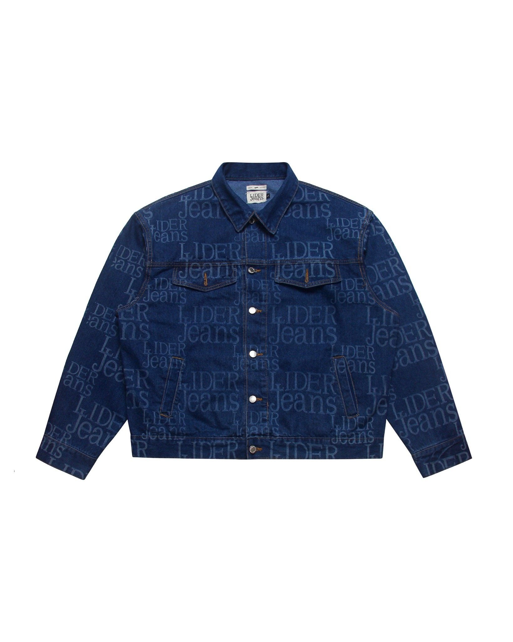 LIDER JEANS | ÁO KHOÁC DENIM UNISEX LDJ MONOGRAM JACKET