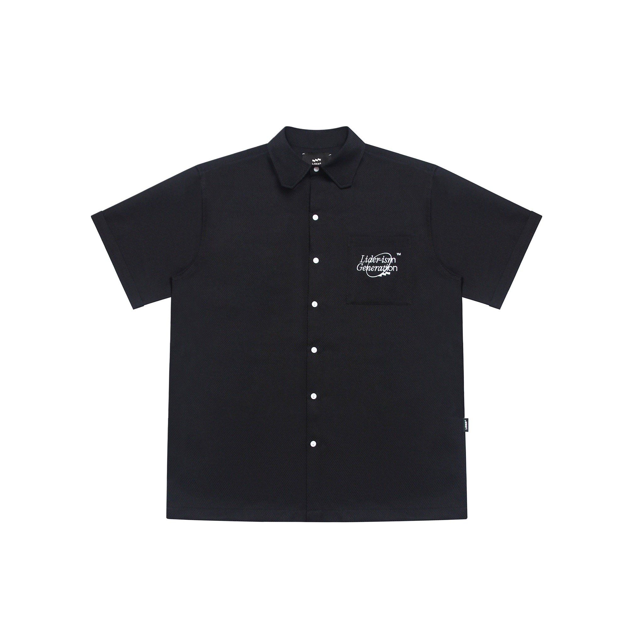 LIDERISM CUBAN SHIRT - Black