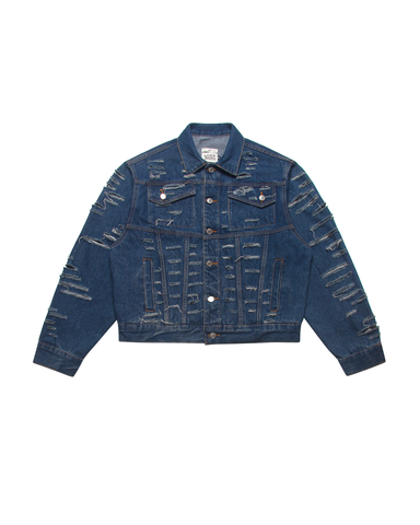  MR.SCRATCH DENIM JACKET 