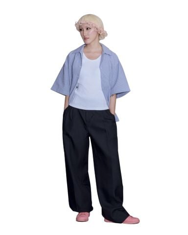  WATSON WIDE LEG TROUSERS - Black 