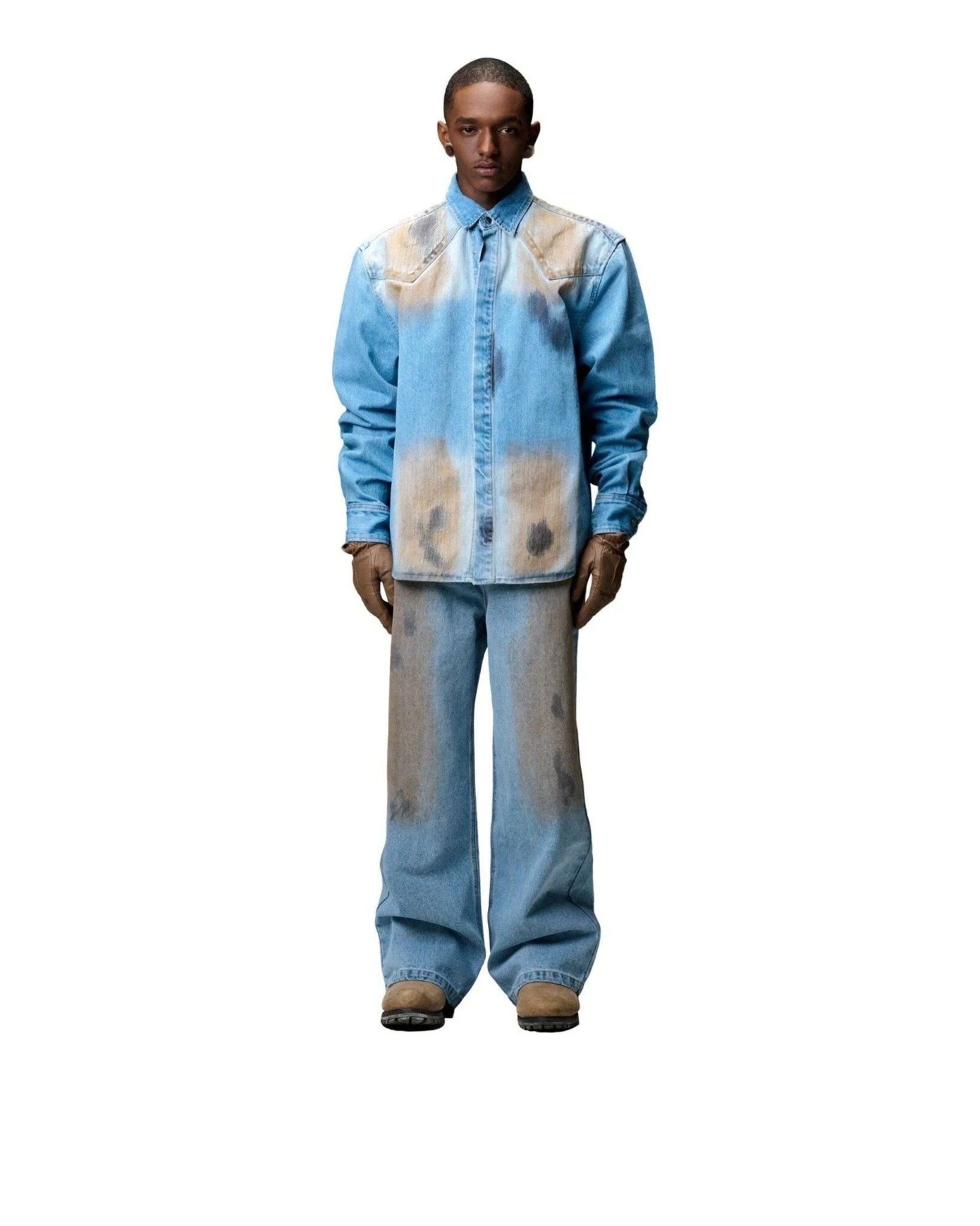 UNEARTHED WASHED DENIM SHIRT