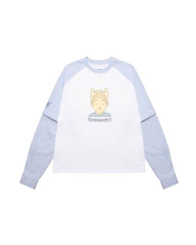  STRESSEDN'T RAGLAN TEE 