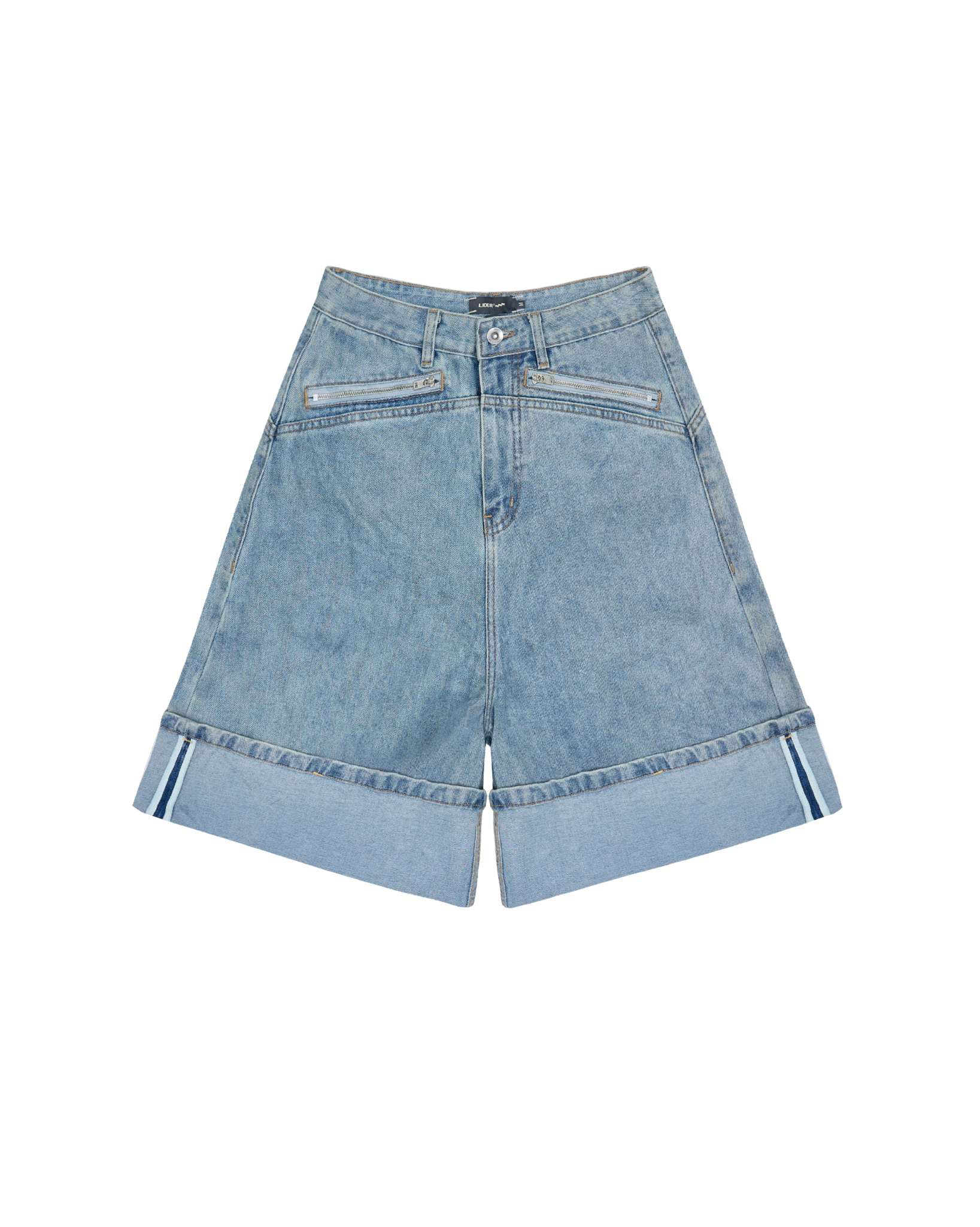 OVERROLLED CARPENTER SHORTS - Moonlit Blue 