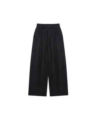  WATSON WIDE LEG TROUSERS - Black 