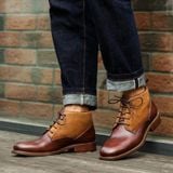 Giày da cao cổ buộc dây Cowboy 91195