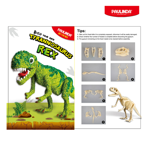  Đồ chơi khảo cổ khủng long T-rex Paulinda 