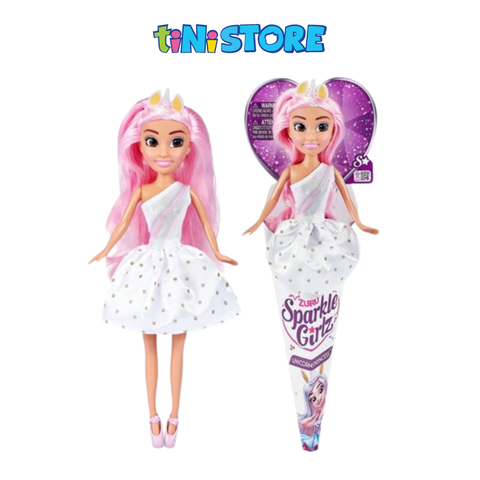  Đồ chơi búp bê công chúa Unicorn Princess 4.7 inch Sparkle Girlz  (Mẫu ngẫu nhiên) 