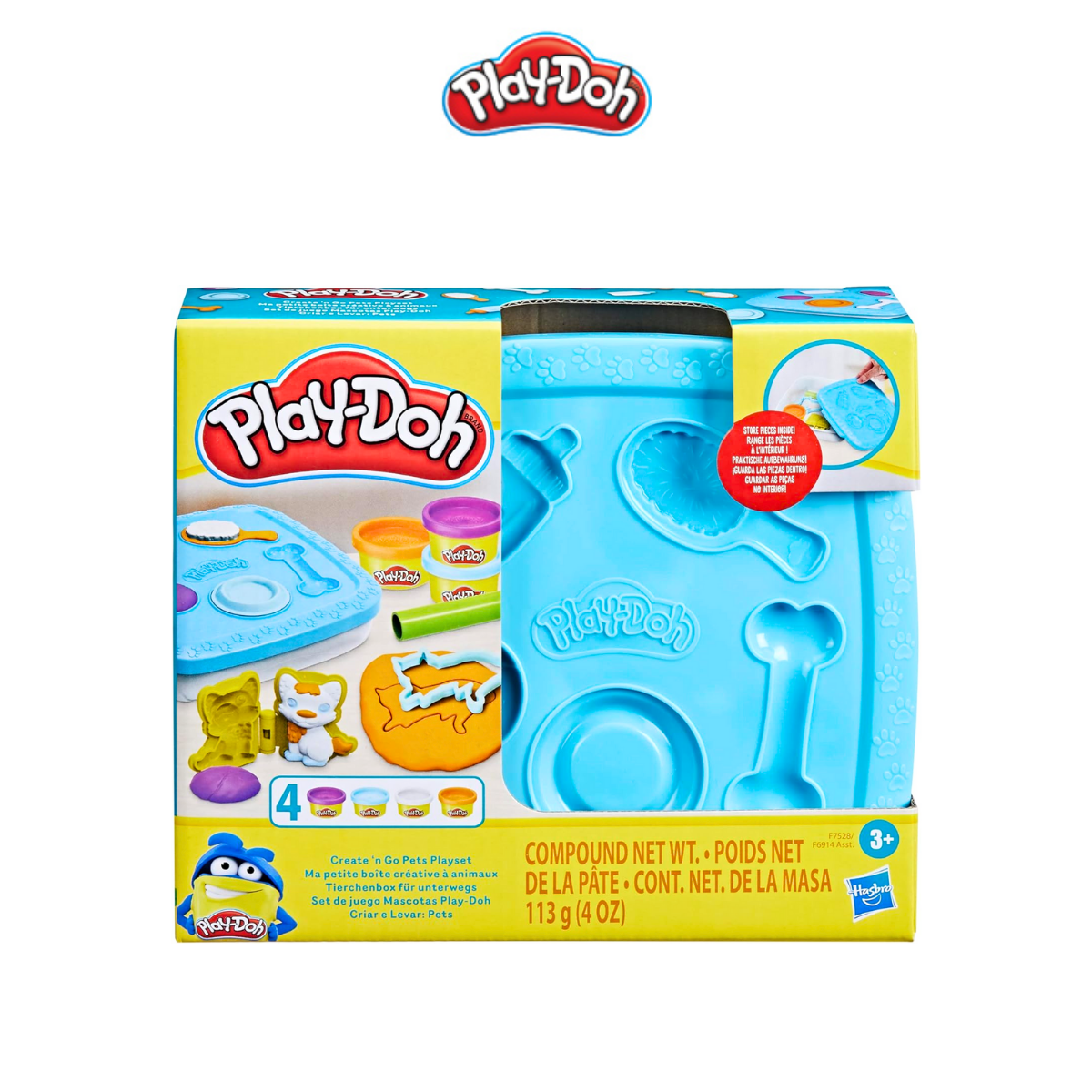 Bộ đồ chơi đất nặn kèm khuôn thú cưng Play-Doh