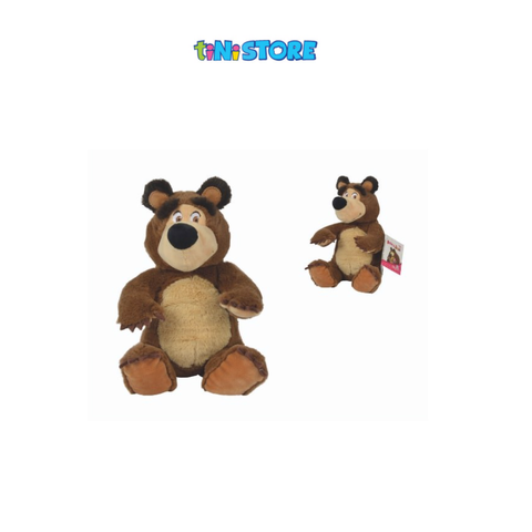  109301034 Đồ Chơi Gấu MASHA AND THE BEAR hạt đậu 20cm 