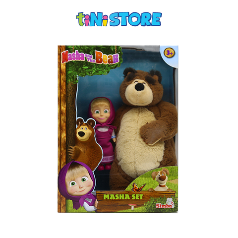  Bộ Đồ Chơi Búp Bê Và Gấu MASHA AND THE BEAR Mash Set 