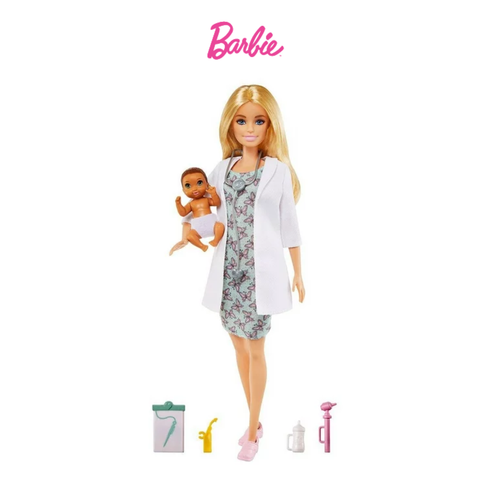  Bộ đồ chơi búp bê bác sĩ nhi khoa Barbie 