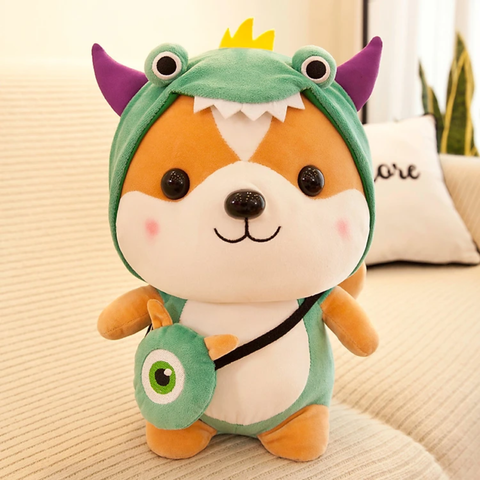  Đồ chơi thú bông sóc xanh đội nón 25cm Value toys 