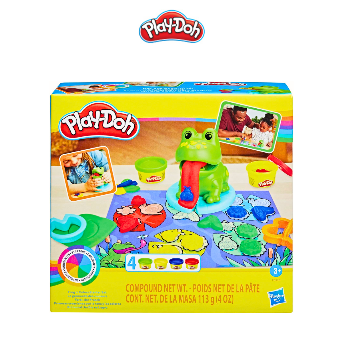 Bộ đồ chơi đất nặn với ếch con Play-Doh