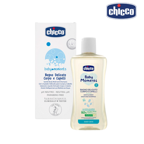  Sữa tắm gội chiết xuất Yến mạch Chicco 0M+ 200ml 