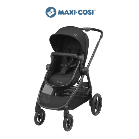  Xe đẩy gấp gọn cho bé Zelia3 2in1 màu đen Maxi-Cosi 