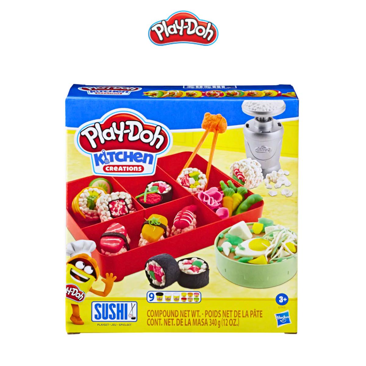 Bộ đồ chơi đất nặn sushi Play-Doh
